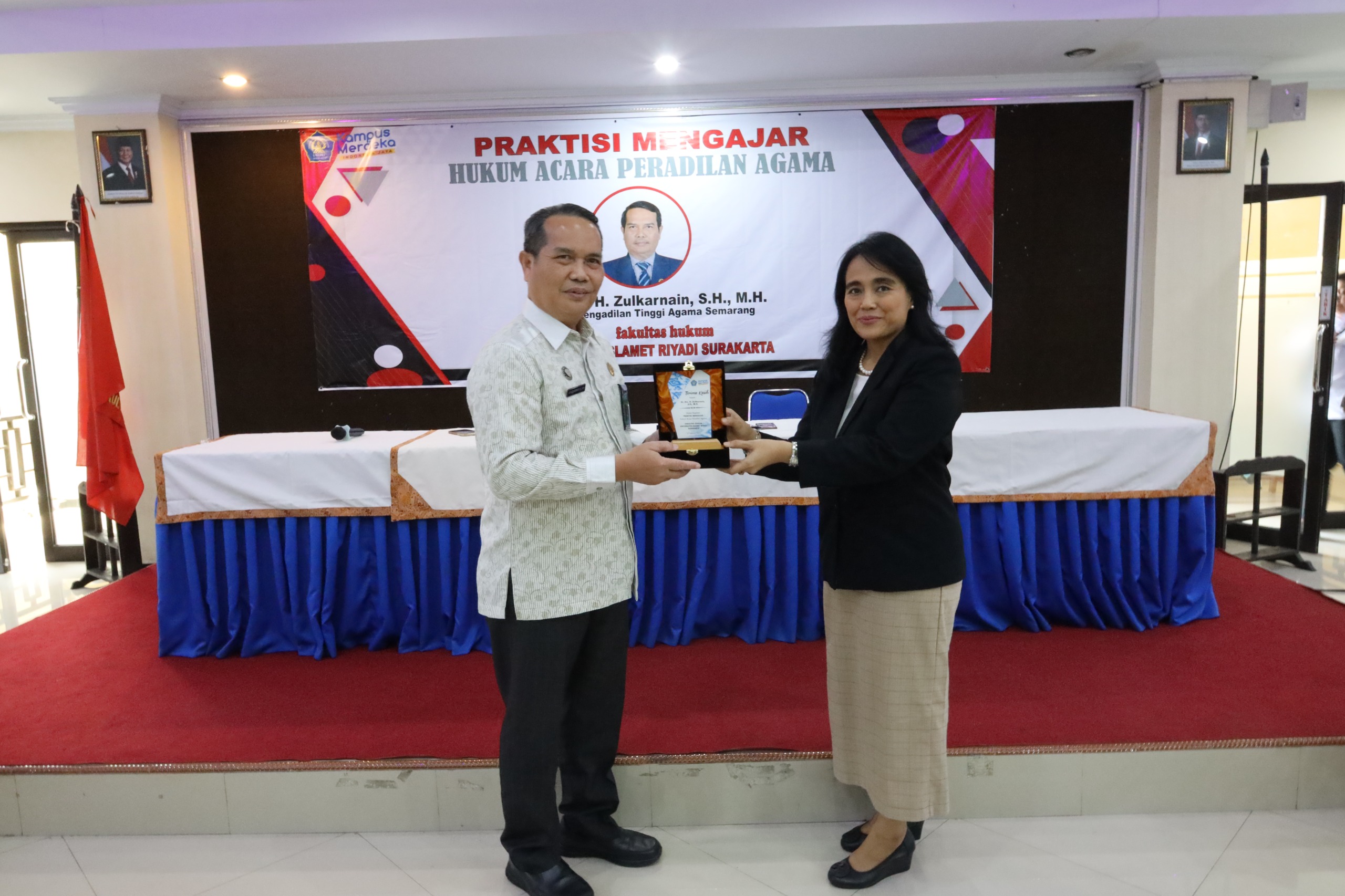 Praktisi Mengajar dan MOU Fakultas Hukum UNISRI