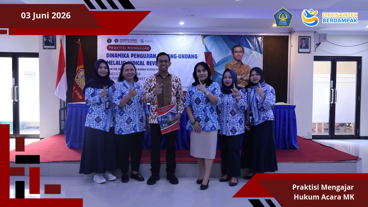Praktisi Mengajar Hukum Acara Mahkamah Konstiusi 2026